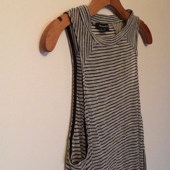 Sheer striped top - Picture 3 of 3